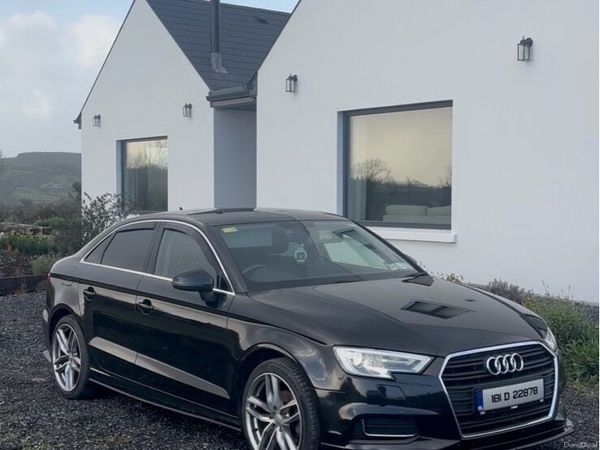Audi A3 Saloon, Diesel, 2018, Black