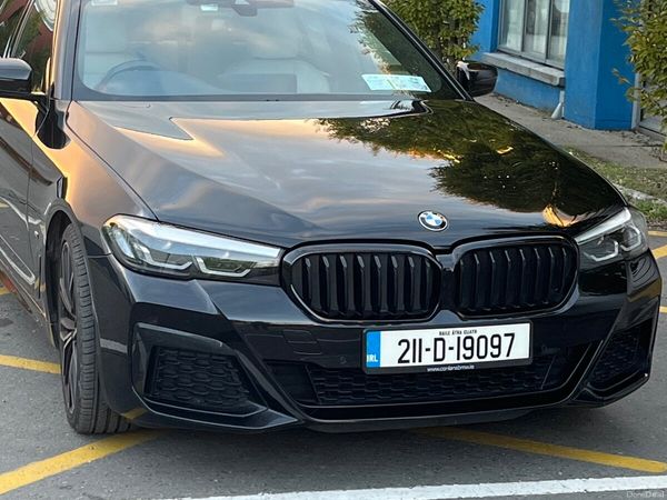 BMW 5-Series Saloon, Diesel, 2021, Black