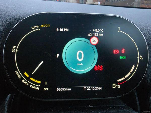 Mini Cooper Hatchback, Petrol Plug-in Hybrid, 2023, Green