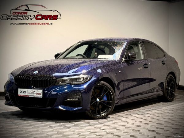 BMW 3-Series Saloon, Petrol Hybrid, 2021, Blue