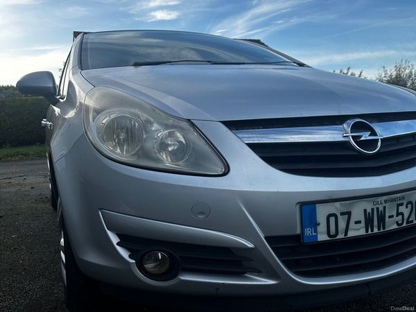 Opel Corsa Hatchback, Petrol, 2007, Silver