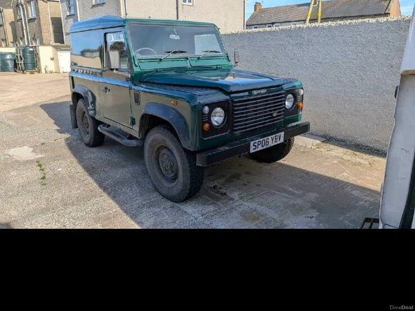 Land Rover Defender Van, Diesel, 2006, Green