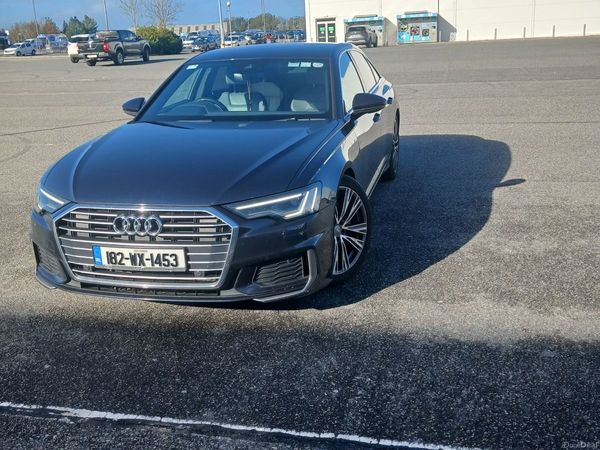 Audi A6 Saloon, Diesel, 2018, Blue