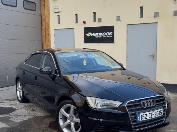 Audi A3 Saloon, Petrol, 2015, Black