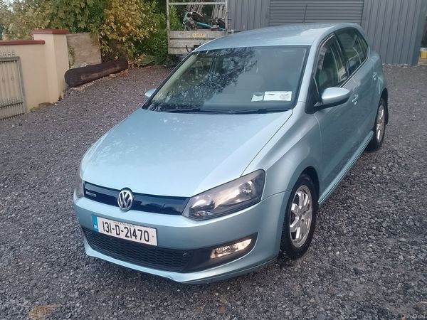 Volkswagen Polo Hatchback, Diesel, 2013, Blue