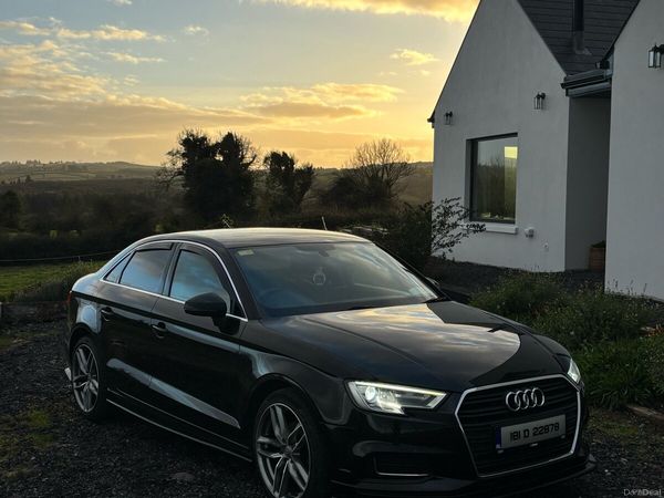 Audi A3 Saloon, Diesel, 2018, Black