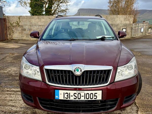 Skoda Octavia Estate, Diesel, 2013, Red