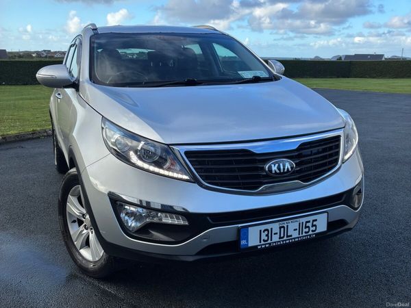 Kia Sportage SUV, Diesel, 2013, Silver