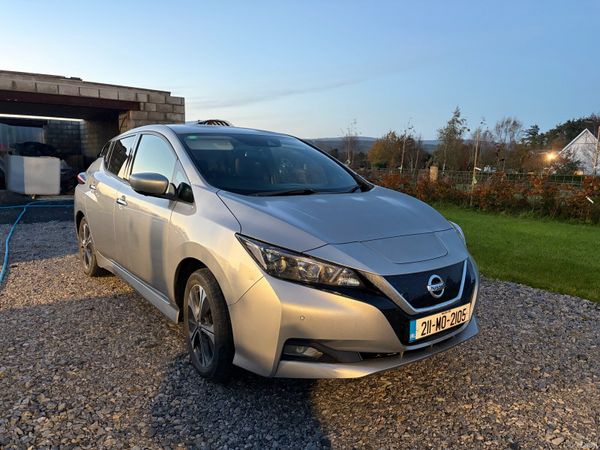 Nissan Leaf Hatchback, Electric, 2021, Silver