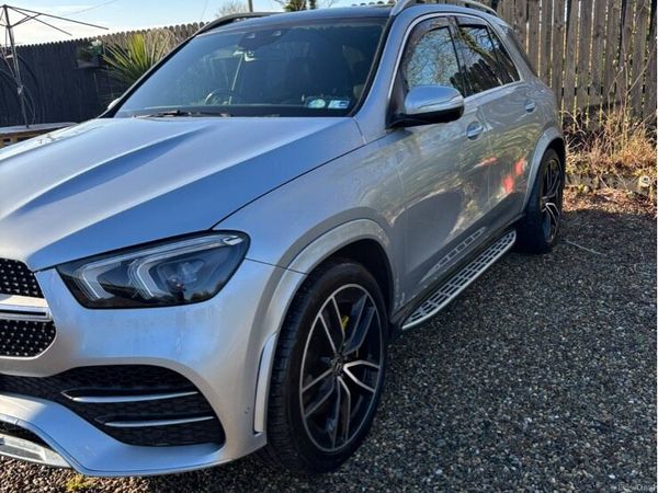 Mercedes-Benz GLE SUV, Diesel Plug-in Hybrid, 2022, Silver