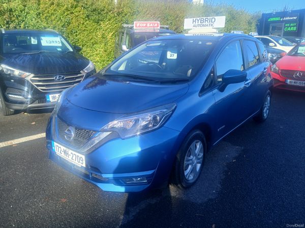 Nissan Note MPV, Petrol Hybrid, 2017, Blue