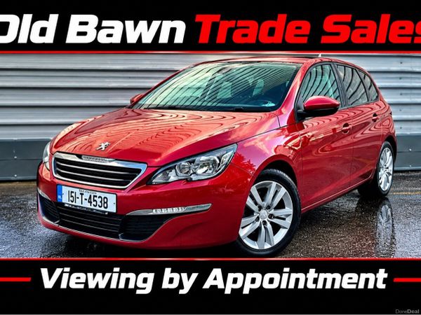 Peugeot 308 Estate, Diesel, 2015, Red