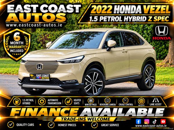 Honda Vezel SUV, Petrol Hybrid, 2022, Beige