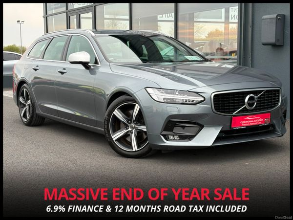 Volvo V90 Estate, Diesel, 2018, Grey