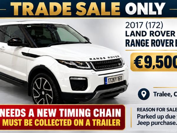 Land Rover Range Rover Evoque SUV, Diesel, 2017, White