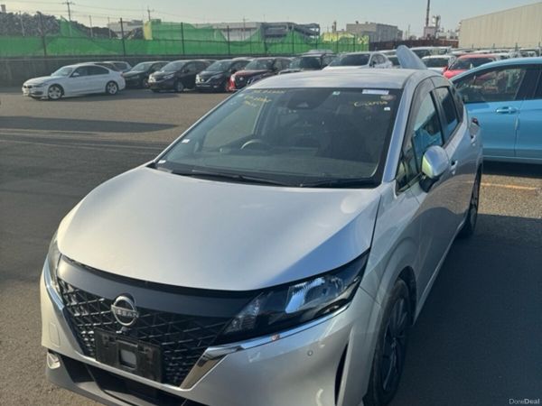 Nissan Note Hatchback, Petrol Hybrid, 2021, Silver