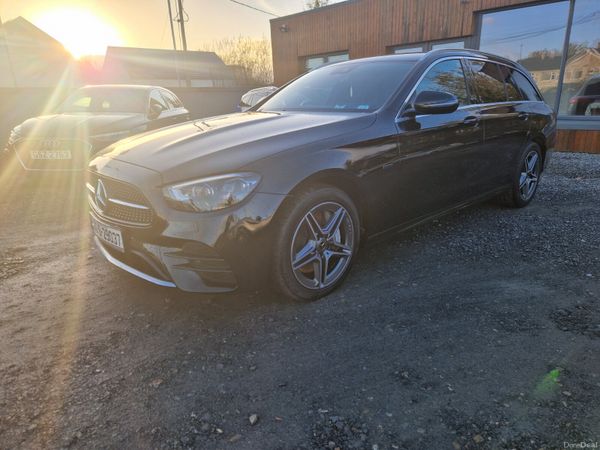 Mercedes-Benz E-Class Estate, Diesel Plug-in Hybrid, 2021, Black