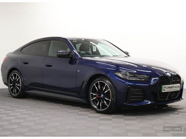 BMW i4 Hatchback, Electric, 2022, Blue