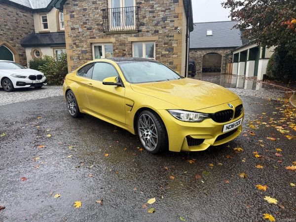 BMW M4 Coupe, Petrol, 2018, Yellow