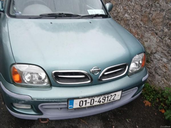 Nissan Micra Hatchback, Petrol, 2001, Green