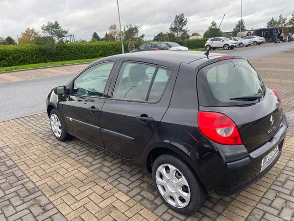 Renault Clio Hatchback, Ethanol Petrol, 2008, Black