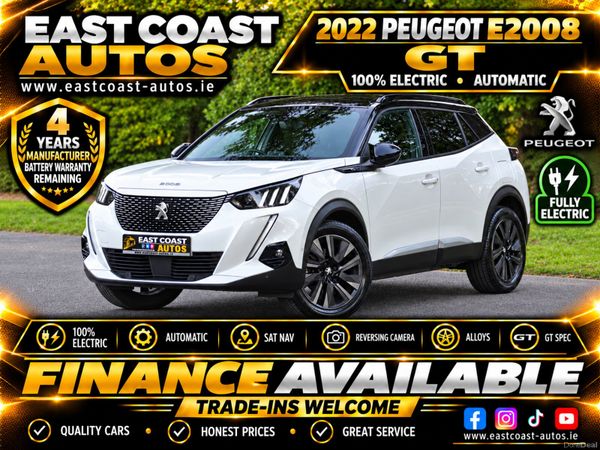 Peugeot 2008 SUV, Electric, 2022, White