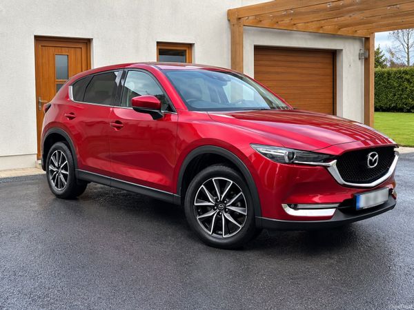 Mazda CX-5 SUV, Diesel, 2018, Red