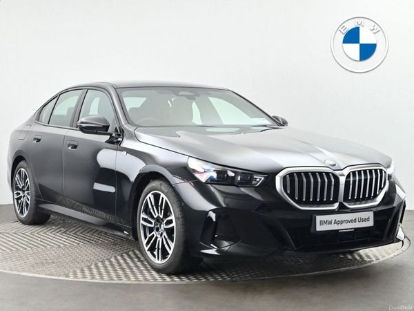 BMW 5-Series Saloon, Petrol, 2024, Black