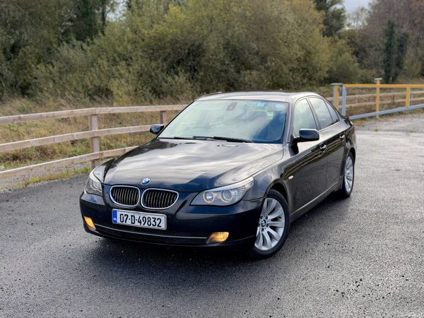 BMW 5-Series Saloon, Diesel, 2007, Black