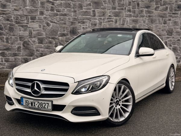 Mercedes-Benz C-Class Saloon, Diesel, 2015, White