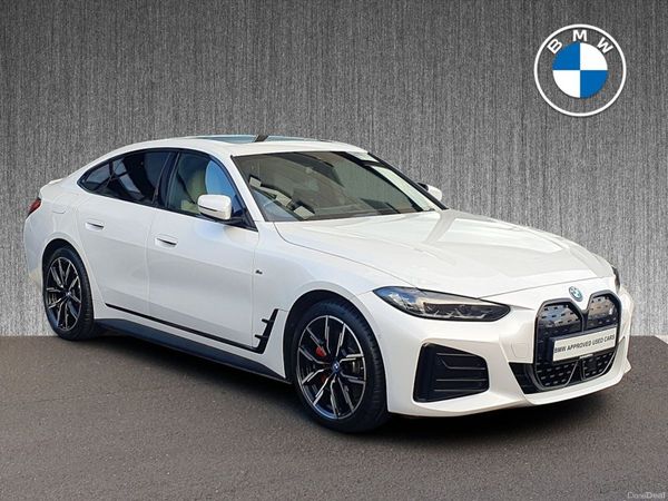 BMW i4 Hatchback, Electric, 2022, White