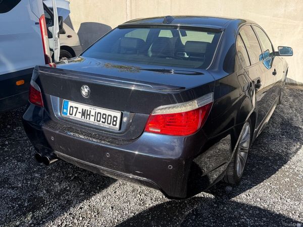 BMW 5-Series Saloon, Diesel, 2007, Black