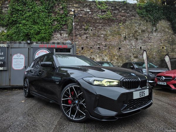 BMW 3-Series Estate, Petrol Hybrid, 2023, Black