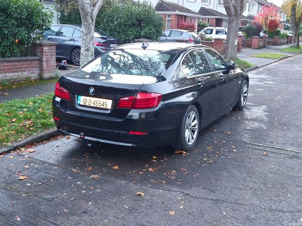BMW 5-Series Saloon, Diesel, 2012, Black