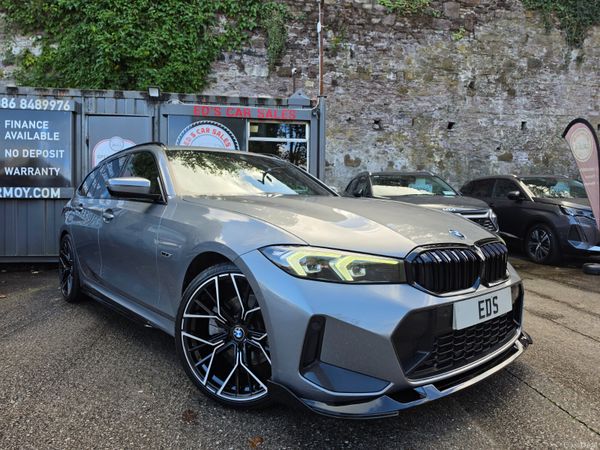 BMW 3-Series Estate, Petrol Hybrid, 2022, Grey