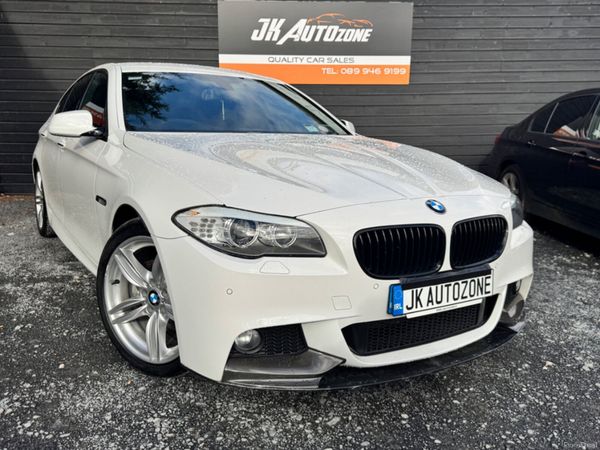 BMW 5-Series Saloon, Diesel, 2013, White