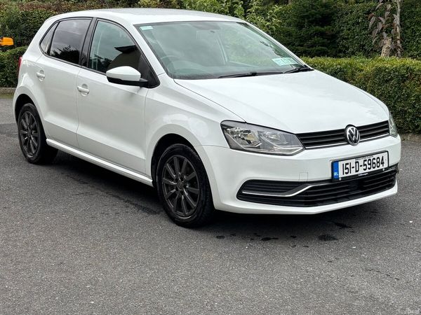 Volkswagen Polo Hatchback, Petrol, 2015, White