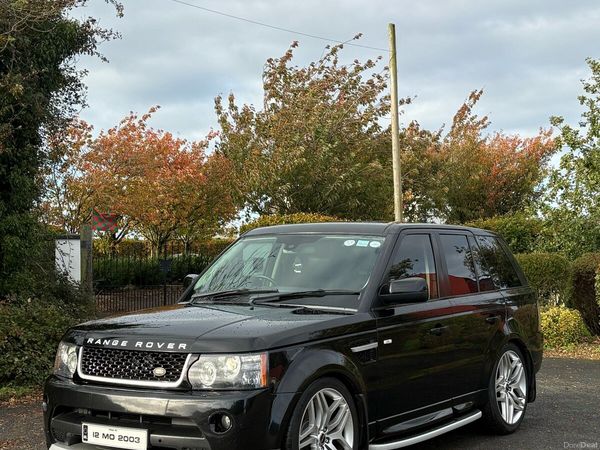 Land Rover Range Rover Sport SUV, Diesel, 2012, Black