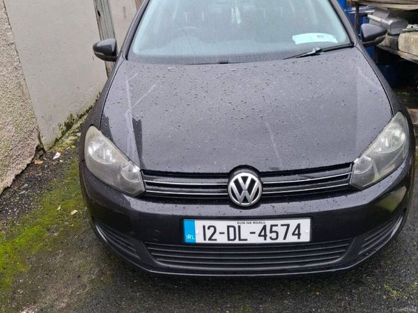 Volkswagen Golf Hatchback, Diesel, 2012, Black
