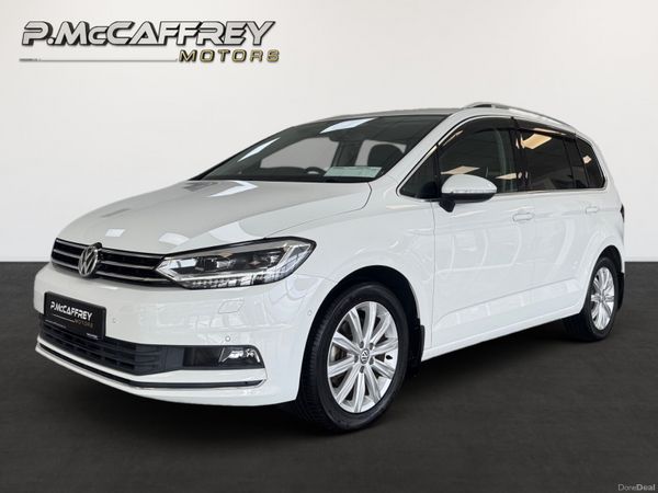 Volkswagen Touran MPV, Diesel, 2018, White