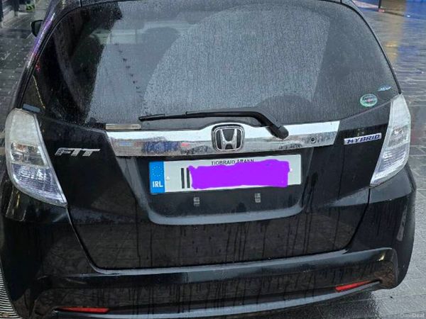 Honda Fit Hatchback, Petrol Hybrid, 2011, Black