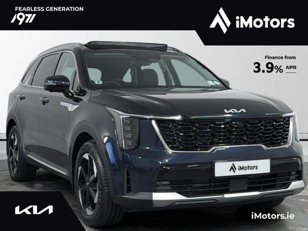 Kia Sorento SUV, Petrol Plug-in Hybrid, 2027, Blue