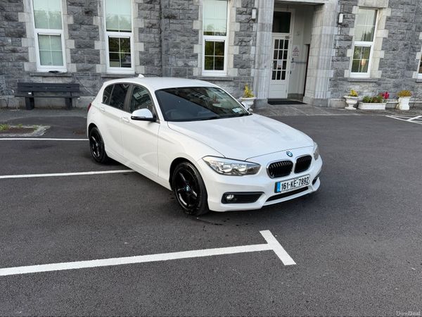 BMW 1-Series Hatchback, Diesel, 2016, White