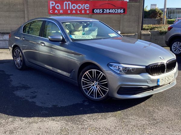 BMW 5-Series Saloon, Diesel, 2017, Grey