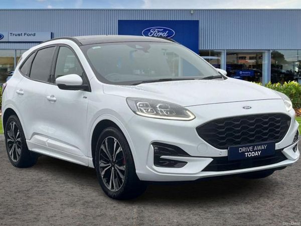 Ford Kuga SUV, Petrol Hybrid, 2023, White