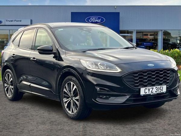Ford Kuga SUV, Petrol Hybrid, 2023, Black
