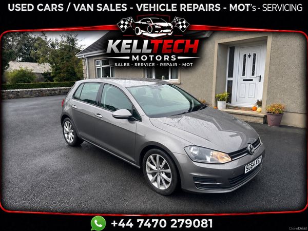 Volkswagen Golf Hatchback, Diesel, 2014, Grey