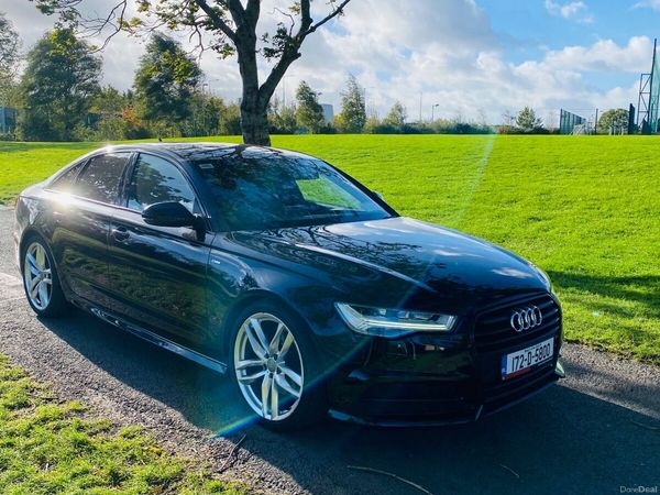 Audi A6 Saloon, Diesel, 2017, Black