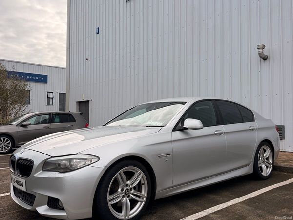 BMW 5-Series Saloon, Diesel, 2011, Silver