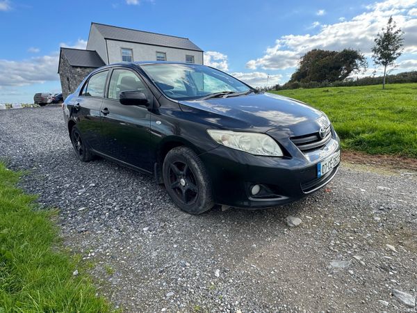Toyota Corolla Saloon, Diesel, 2007, Black